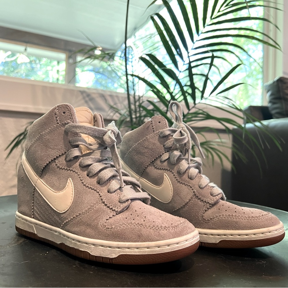 Nike Dunk Hi Grey Rare women’s 7.5